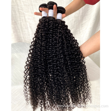 Raw Cambodian Curly Virgin Hair Weave Wholesale Vendor, Cambodian Hair Unprocessed Cuticle Aligned Hair Bundles